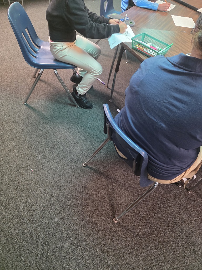 Students collaborating on math vocabulary