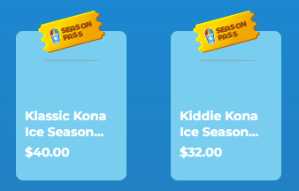 kona ice season pass