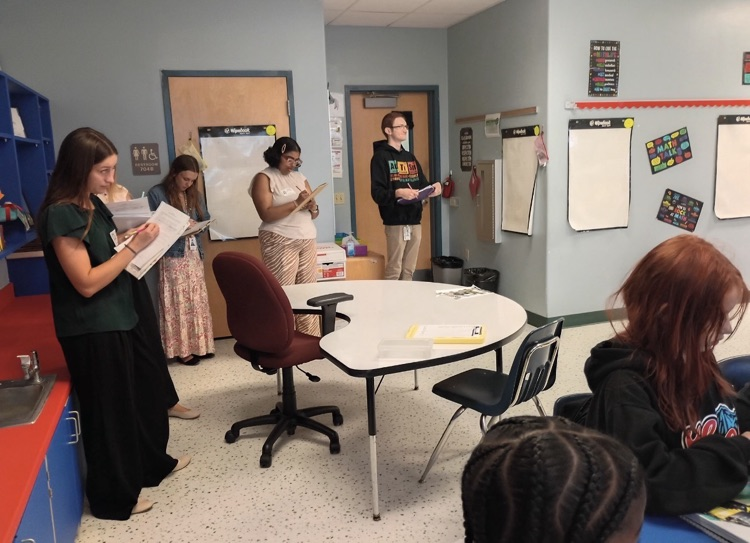 Photos from today's UNF Teacher Candidate tour with our GPE students and staff.