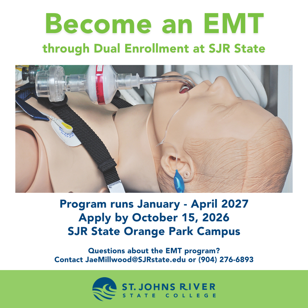 SJRSC EMT Program Flyer