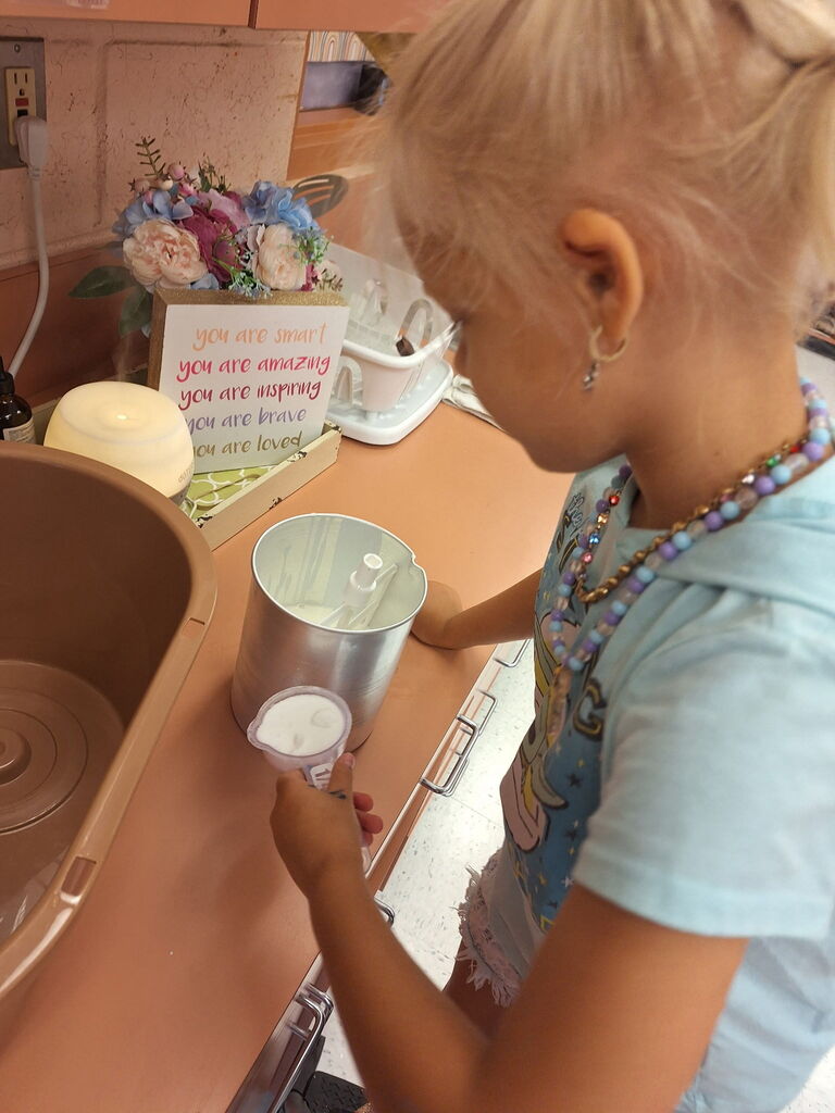 Scoops of fun and tons of science! 🍦✨ Our VPK scientists turned ice cream making into a deliciously hands-on lesson today. We practiced measuring, learned all about solids and liquids, and got to taste the ultimate tasty experiment! 🧪🥣😋