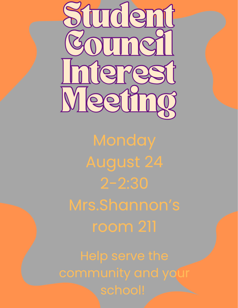 Student Council Flyer