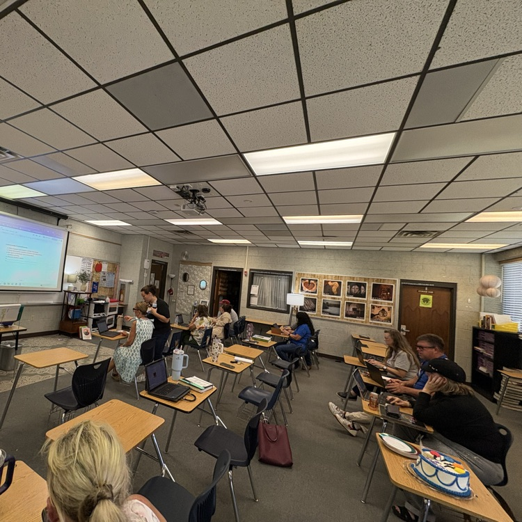 Dedicated to academic excellence! Teachers actively engaging in professional learning to elevate cognitive demand and challenge every learner.