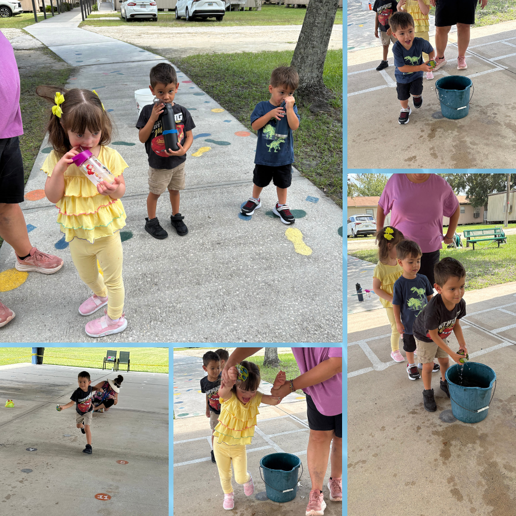 Sweat, smiles, and staying hydrated! 💦 Pre-K had an absolute BLAST in Coach Vann’s class on Friday learning all about the power of water with "H2O to GO"! We don't just sit and listen—we learn by doing! Here’s how our little champions leveled up their skills this week: 💧 Hydration Station: Learning why water keeps our bodies strong and energized. 🏃 Gross Motor Magic: Building movement planning, balance, and coordination. 🧠 Brain Building: Practicing sequencing, smooth transitions, and taking turns like pros. 🎨 Multi-Sensory Fun: Engaging every sense for big-time learning! Learning best through play and practice! High fives all around for Coach Vann! 🙌✨