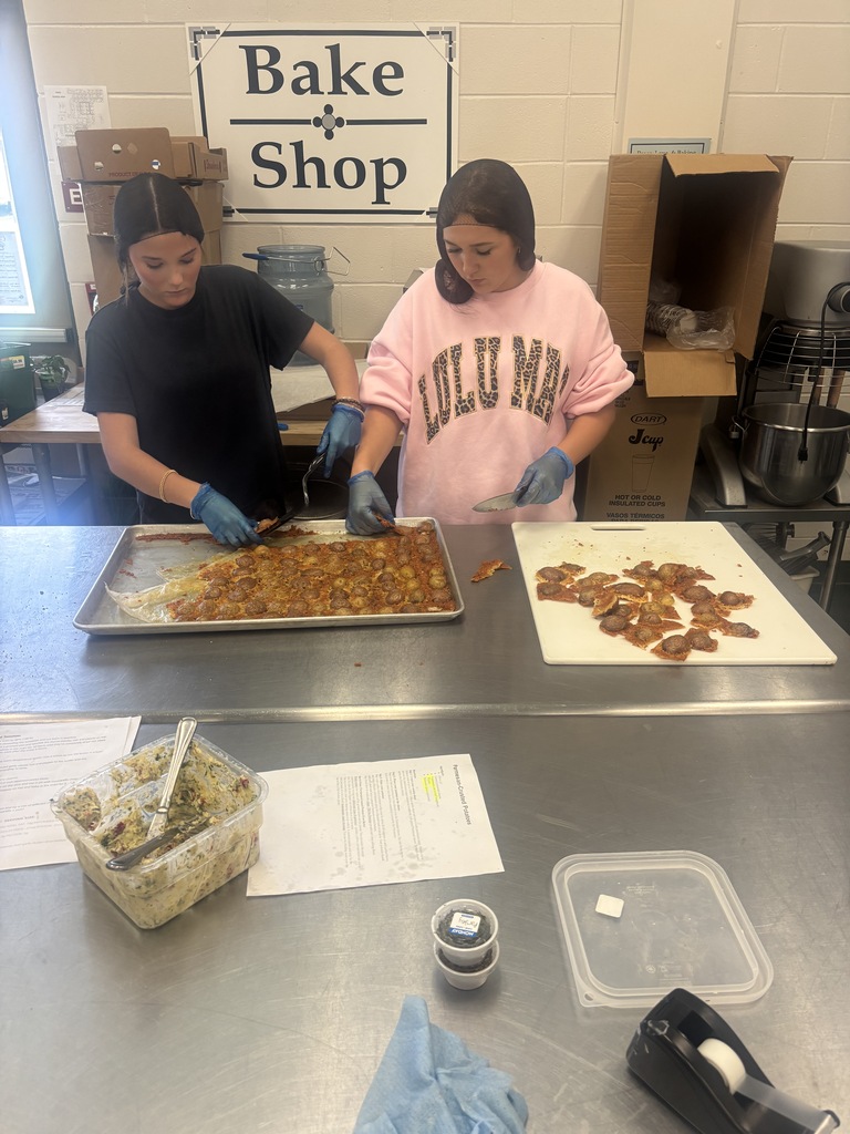 Too many cooks in the kitchen? Not when everyone owns their station. Today, Ms. Leach's students showcased their talent at a Tobacco-Free meeting hosted by KHH Culinary and CPS. Culinary 2 and 3 students catered hors d'oeuvres and refreshments for the CPS guests. #OneTribe #TobaccoFree