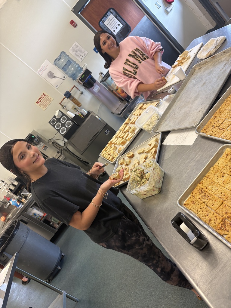 Too many cooks in the kitchen? Not when everyone owns their station. Today, Ms. Leach's students showcased their talent at a Tobacco-Free meeting hosted by KHH Culinary and CPS. Culinary 2 and 3 students catered hors d'oeuvres and refreshments for the CPS guests. #OneTribe #TobaccoFree