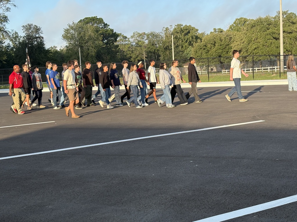 Kids are marching