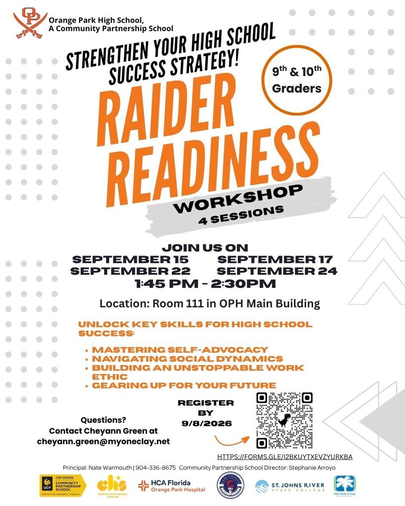 CPS Raider Readiness Flyer