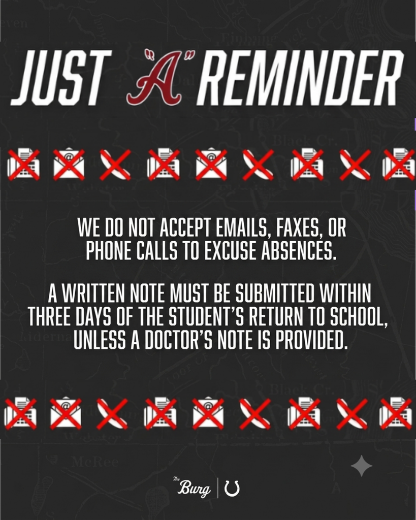 Black background with white text. "Just a Reminder" in bold red letters. Multiple red X icons and crossed out icons.