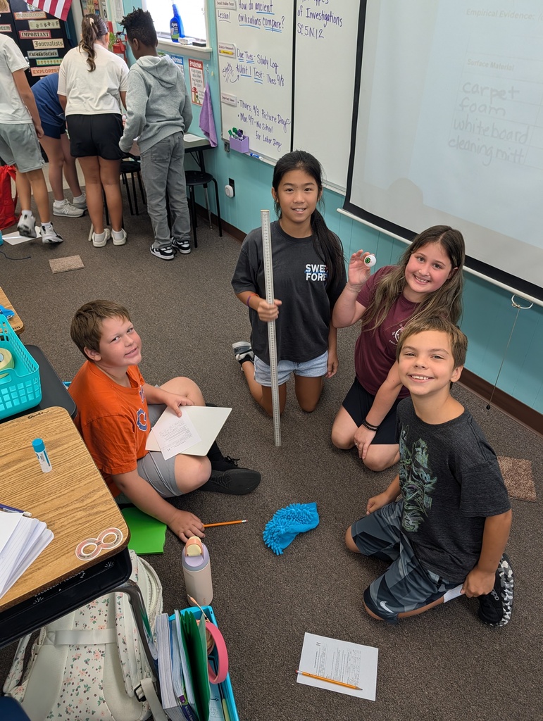 100 cm drop test = 100% engaged! 🏓💥  Our 5th graders put their scientific skills to the test today, measuring ping-pong ball bounces across different surfaces. Safe to say, enthusiasm was at an all-time high for every trial! 🧪✨  #STEM #HandsOnScience #5thGrade