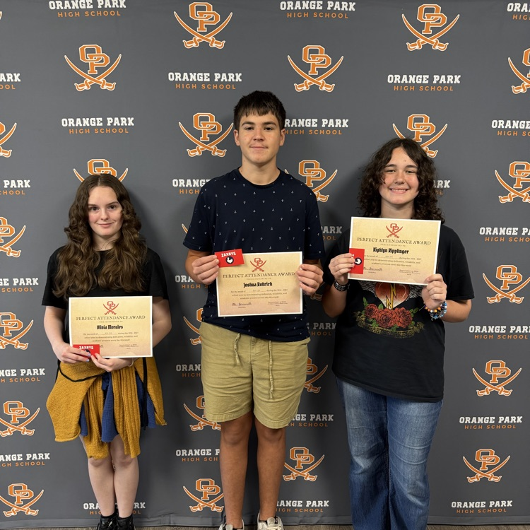 Zaxby’s Perfect Attendance Winners