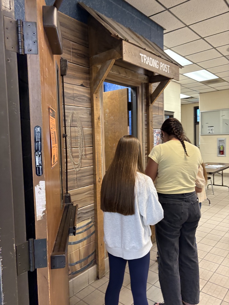 Trading Post visits in full swing to positively reward our students who show their T.R.I.B.E.