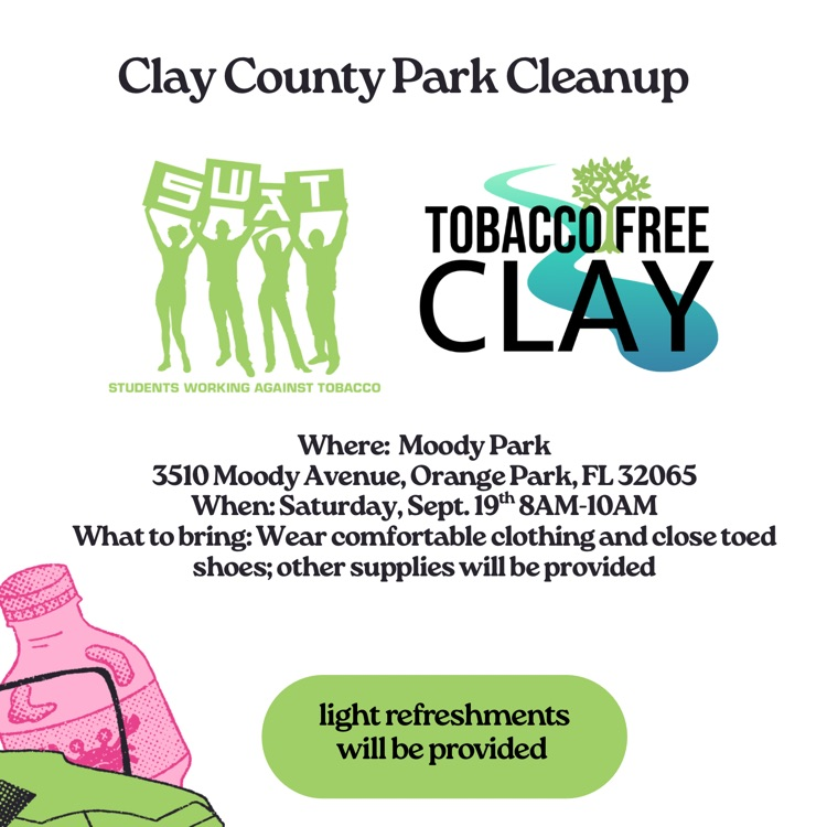 Park Cleanup Day Flyer