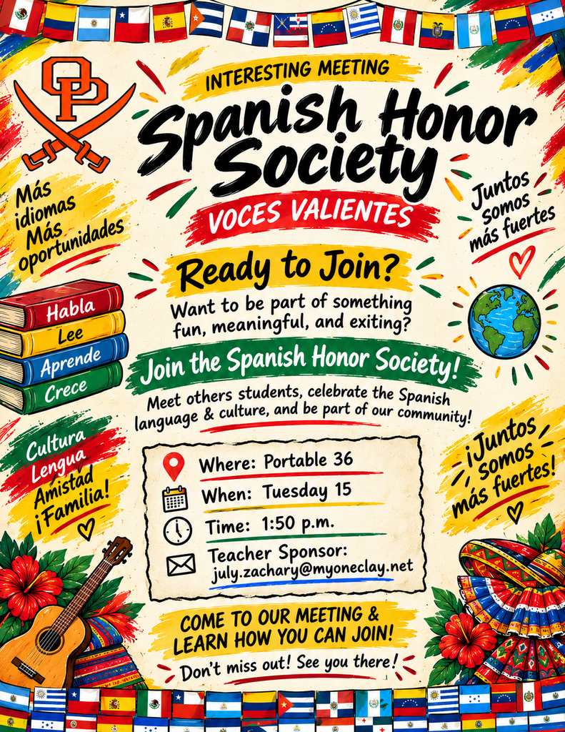 Spanish Honor Society Interest Meeting