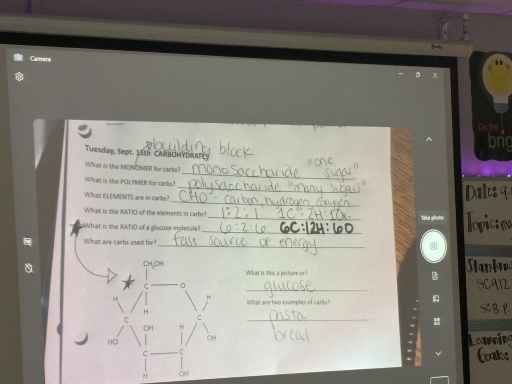 A screen shows a whiteboard with handwritten text and diagrams, likely related to scientific topics.