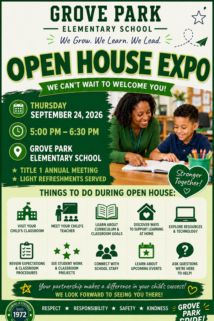Open House Flyer for 9/24