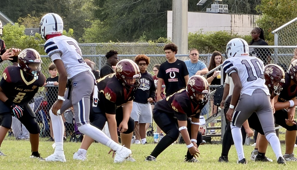 LAJH football players mid game