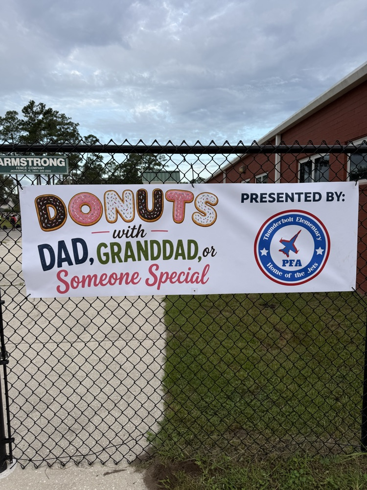 Donuts with Dad, Granddad, or Someone Special