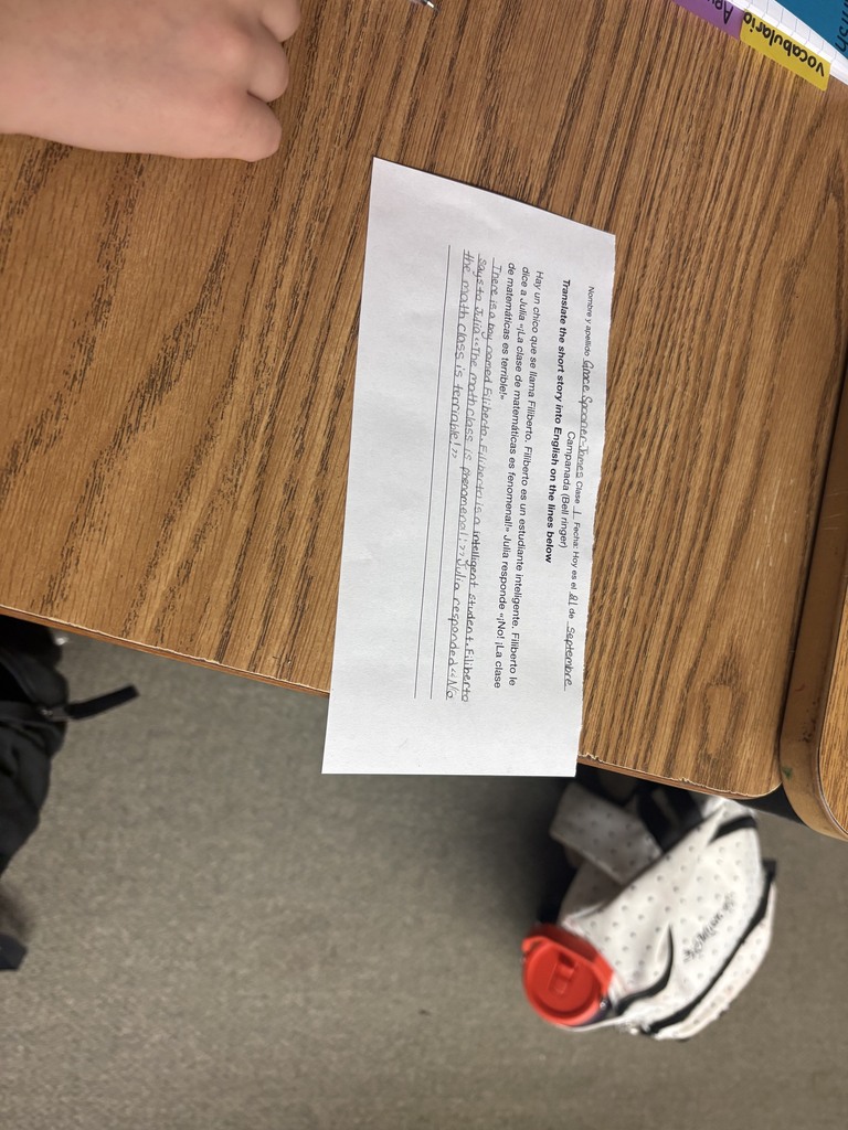 exit ticket