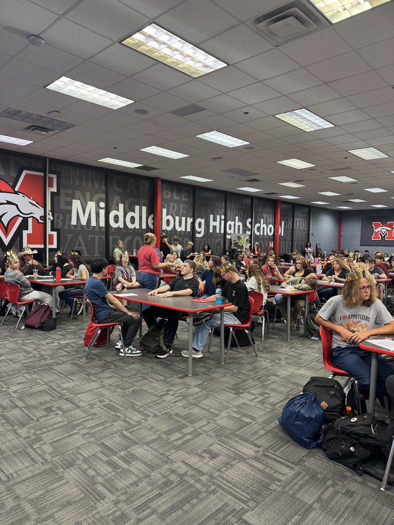 students in the media center