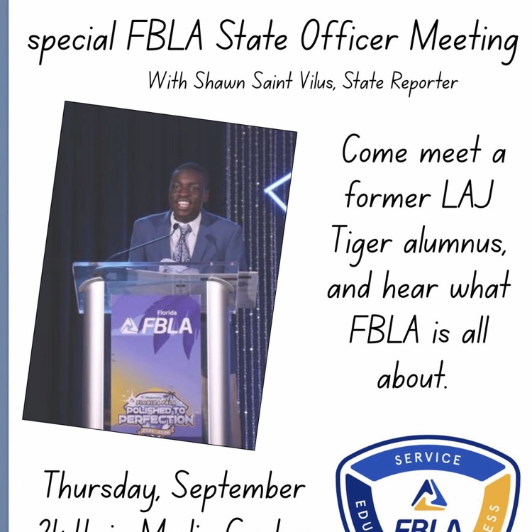 FBLA special student guest speaker 