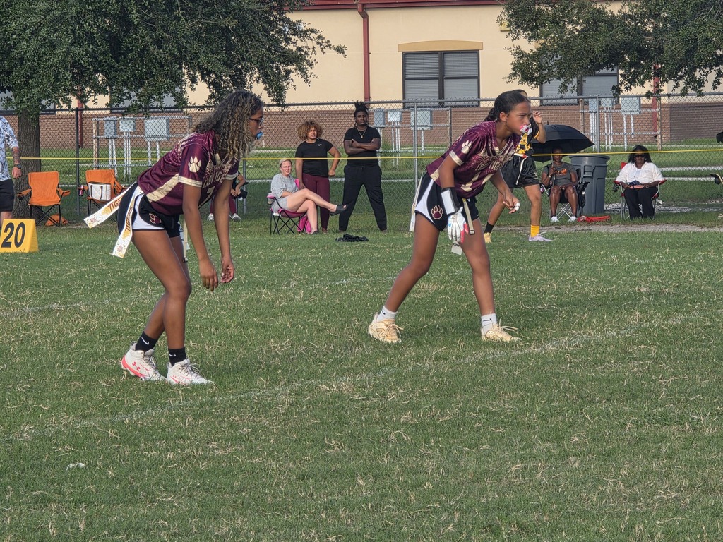 LAJH Flag Football team in action.