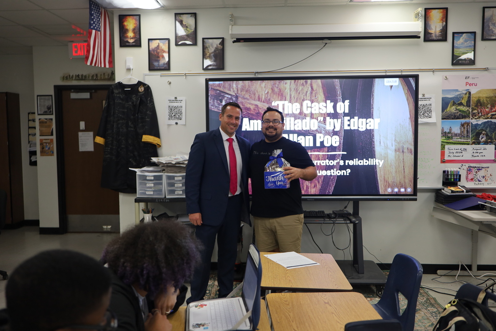 Mr. Stuard OHS Teacher fo the Year Finalist 