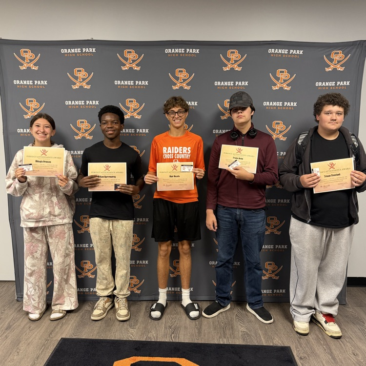 Zaxby’s Perfect Attendance Students of the Week
