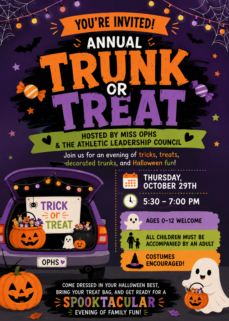 Trunk or Treat Flyer