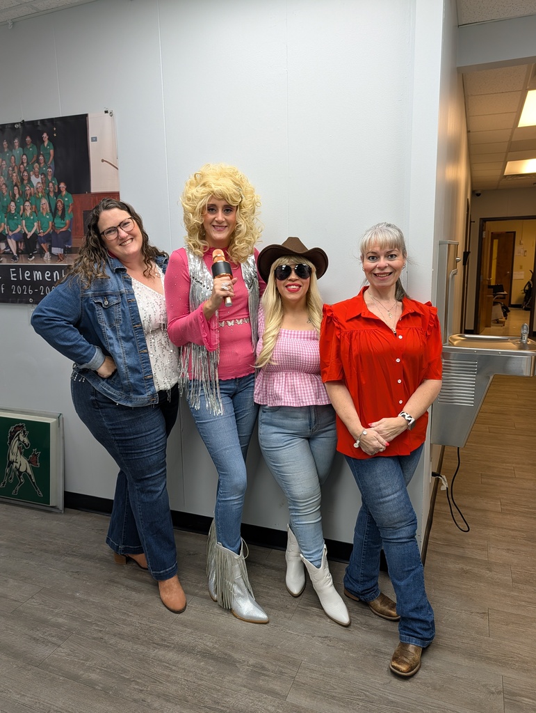 group of ladies dressed like Dolly