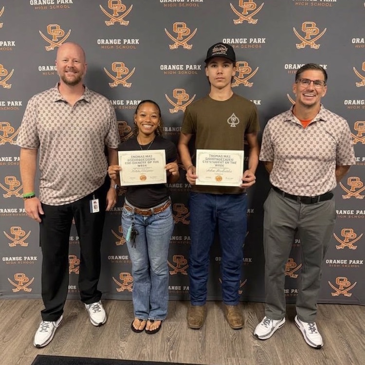 Thomas May Construction CTE Students of the Week