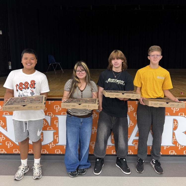 Vito’s Attendance Winners of the Month