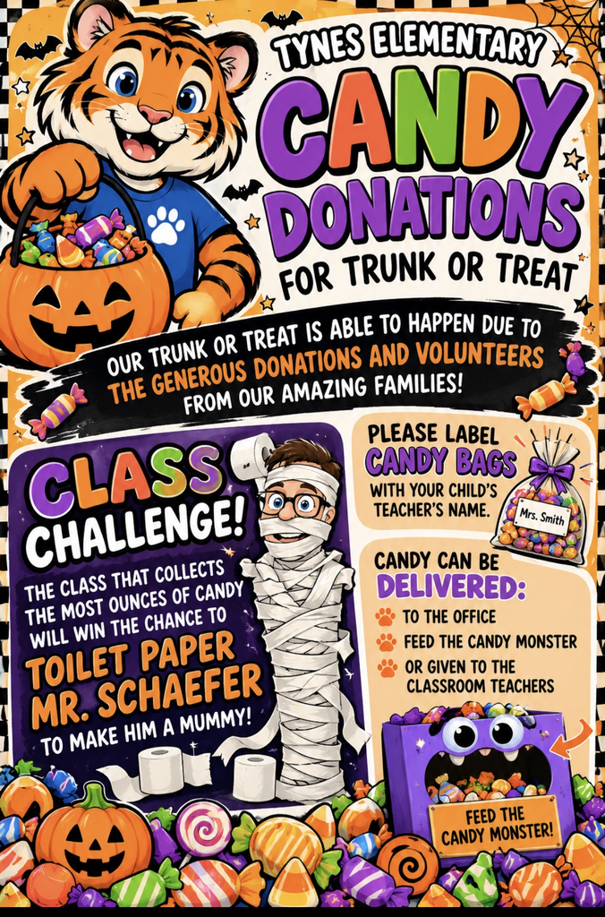 Candy Donation Flyer