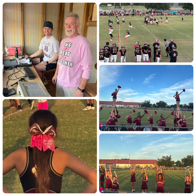 LAJ vs. WJH Pink Out football game