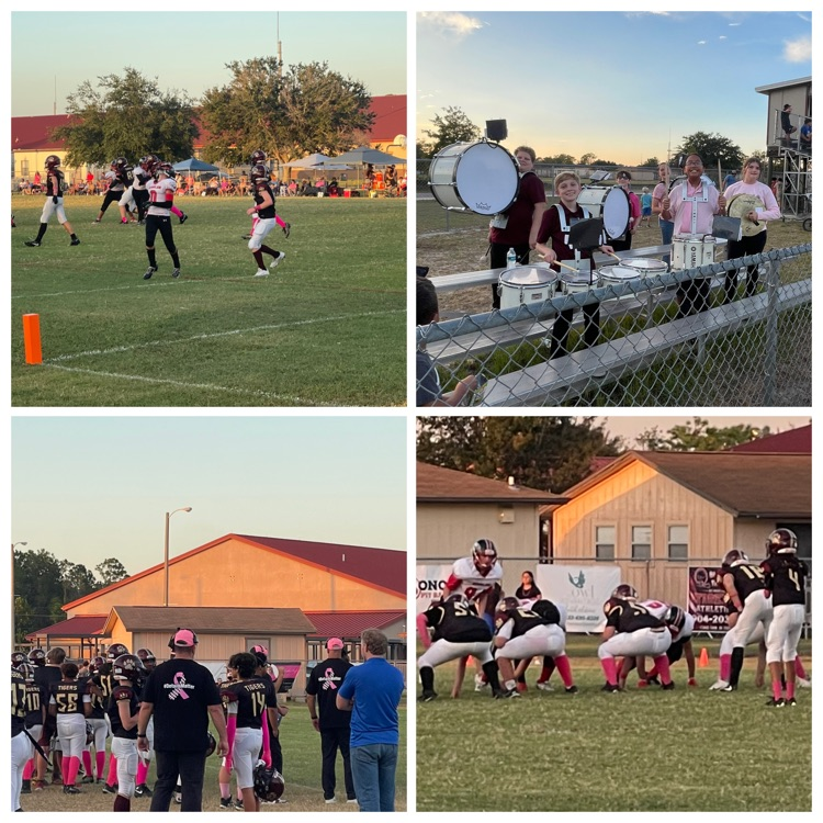 LAJ vs. WJH Pink Out football game