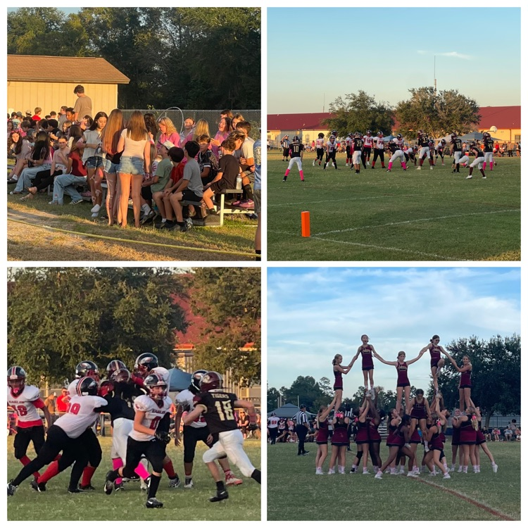 LAJ vs. WJH Pink Out football game