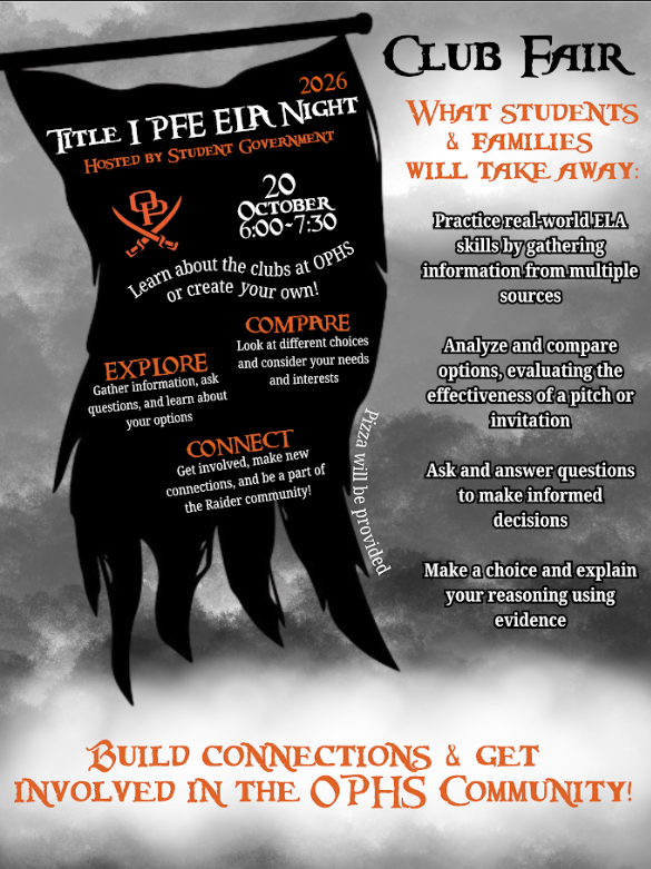 Title 1 Event Flyer