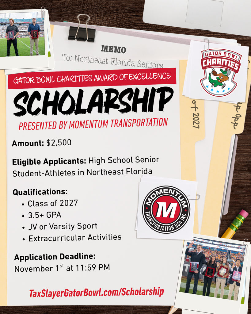 Gator Bowl Charities Scholarship