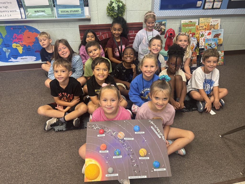 🚀 Space-tacular news from the classroom! 🪐✨ Ms. Fletcher’s class went on an out-of-this-world adventure today! 🎨☀️ Our young astronomers painted their favorite planets and built a hands-on model of the solar system—all while discovering how the Sun's powerful gravity holds everything in orbit.