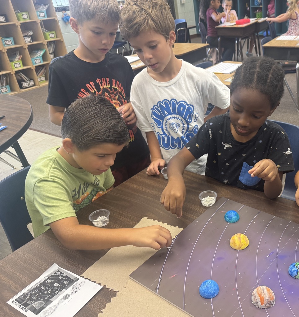 🚀 Space-tacular news from the classroom! 🪐✨ Ms. Fletcher’s class went on an out-of-this-world adventure today! 🎨☀️ Our young astronomers painted their favorite planets and built a hands-on model of the solar system—all while discovering how the Sun's powerful gravity holds everything in orbit.