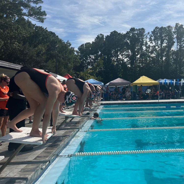 Swim Meet against MHS
