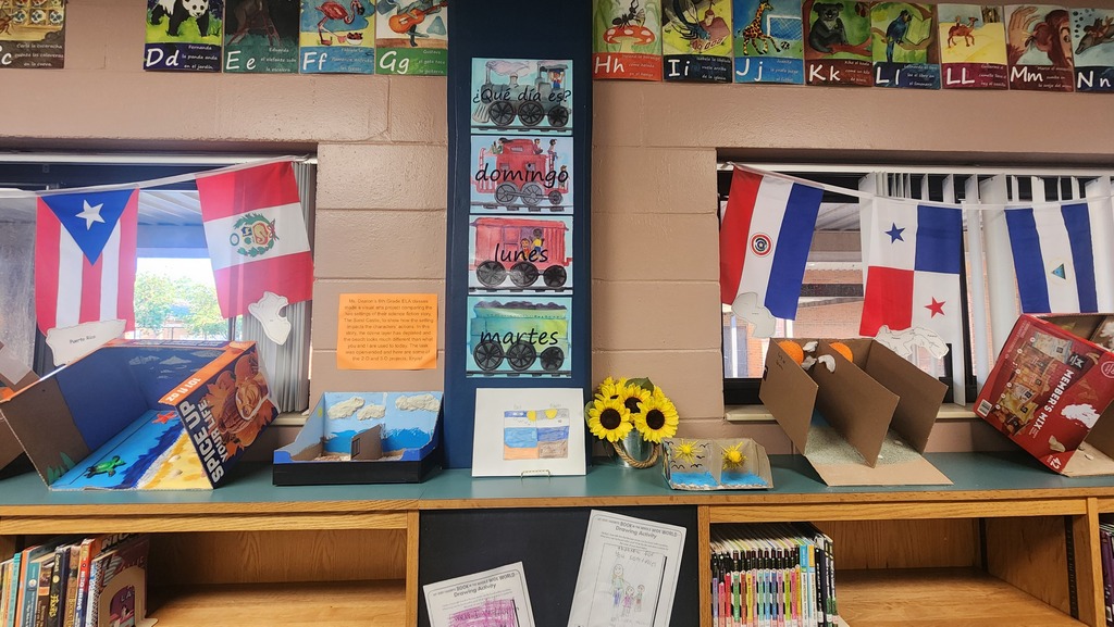 Student projects on display