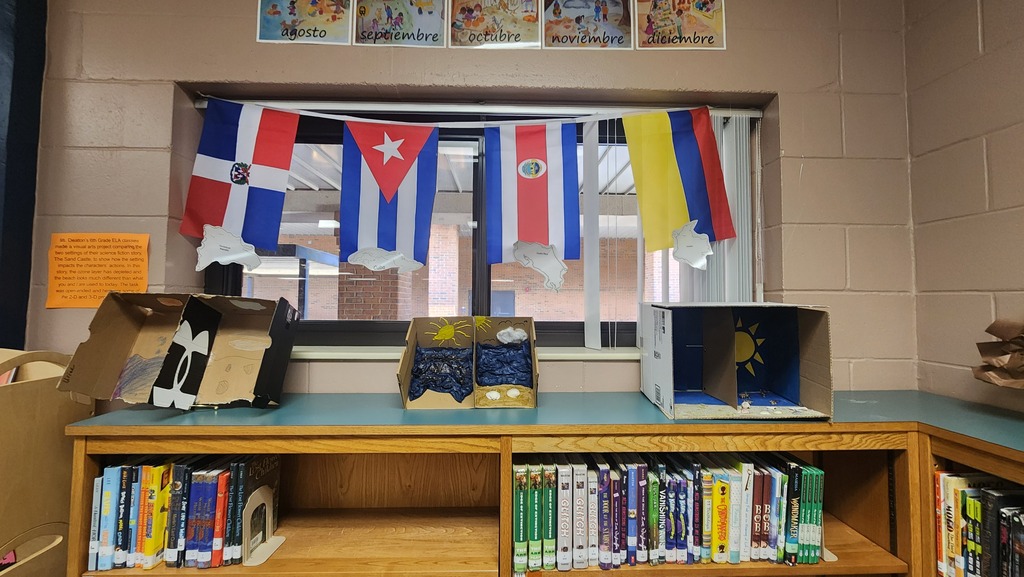 Student projects on display