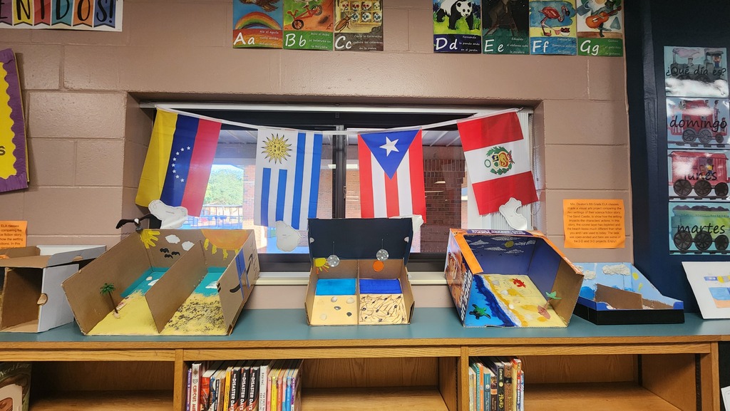 Student projects on display