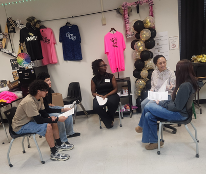 Mrs. Tabitha Grant, Florida Supreme Court Certified Mediator and Mrs. Brown’s Business Management & Law students