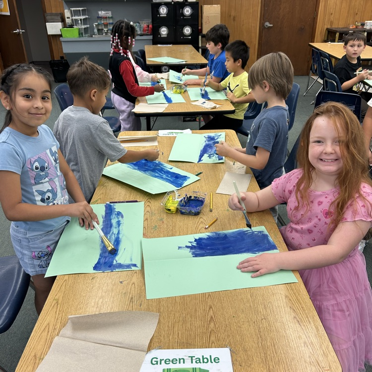 Art learning about Van Gogh