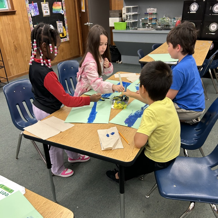 Art learning about Van Gogh