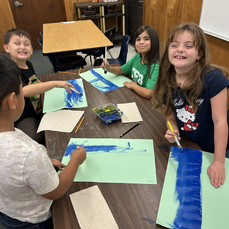 Art learning about Van Gogh