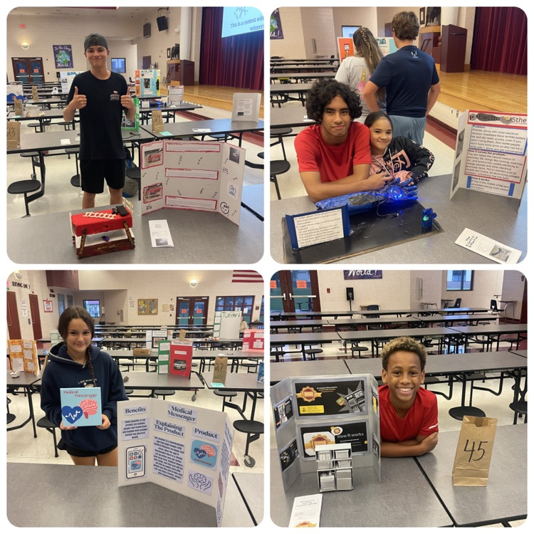 LAJ 8th grade STEAM shark tank inventions