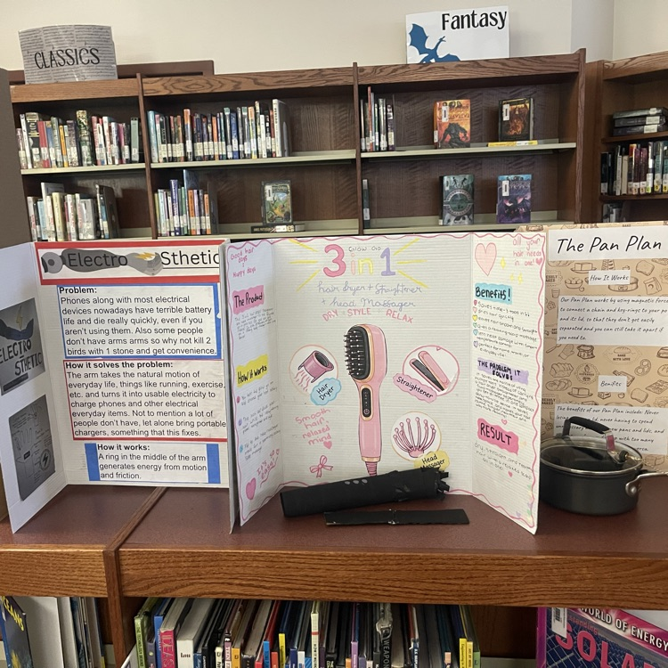 LAJ 8th grade STEAM shark tank inventions